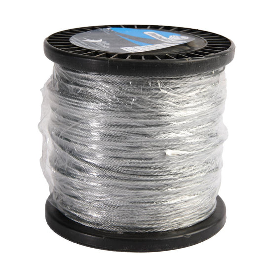 2mm Wire Rope - 100m Roll - Alpha Air Ventilation Supplies