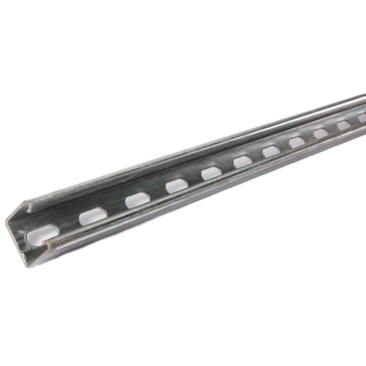 Slotted Channel - 41mm x 41mm x 2.5mm - 3m length (Heavy Gauge) - Alpha Air Ventilation Supplies