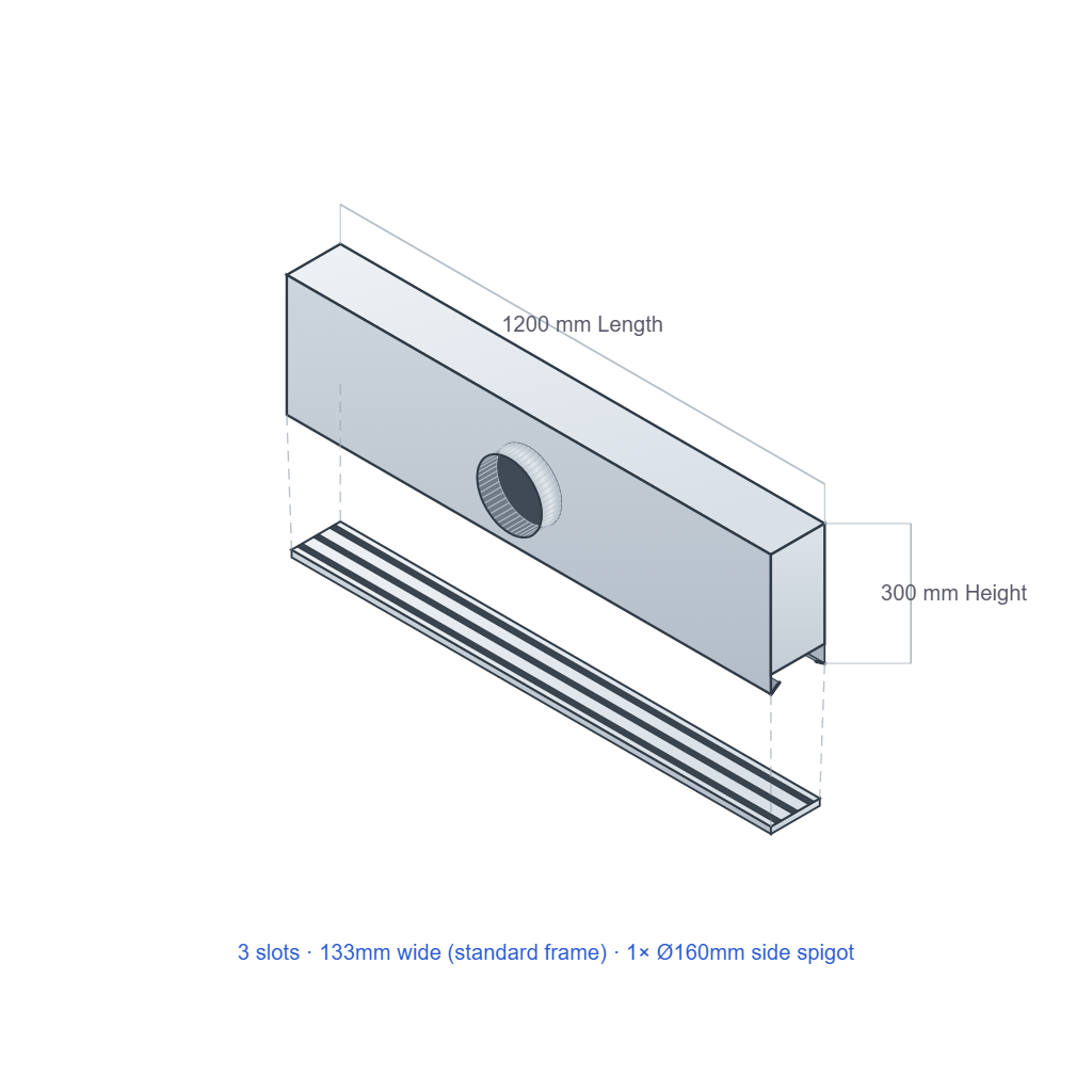 Linear Slot Box