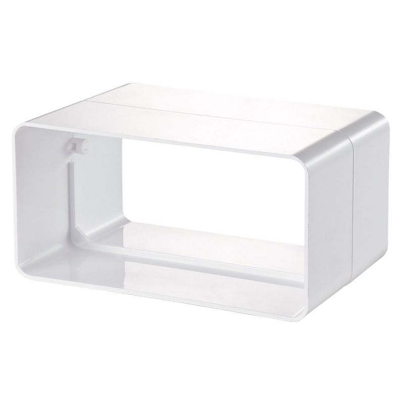 Flat Plastic Ducting Coupler – 204x60mm